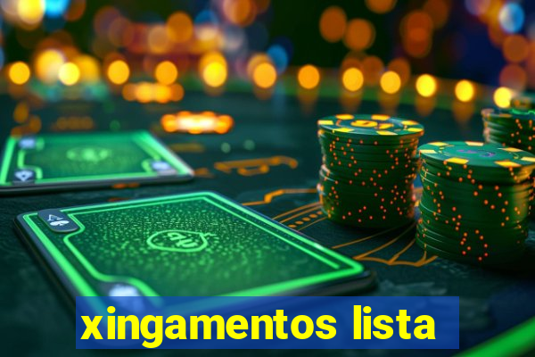 xingamentos lista